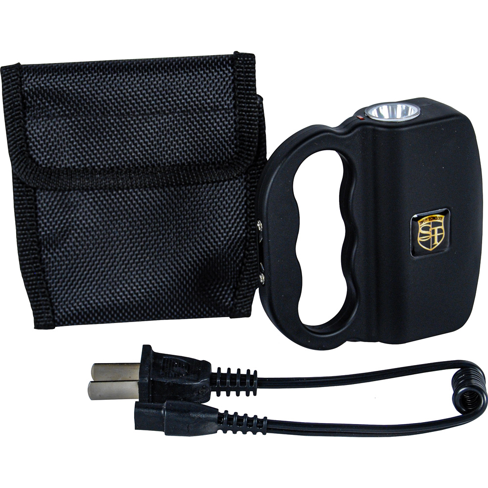 75 Million volt Talon Stun Gun and Flashlight Black view 6